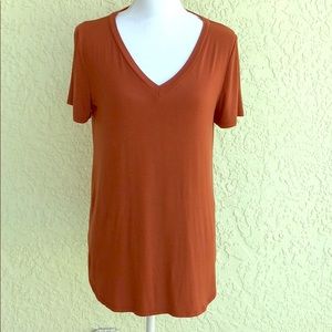 💥SALE💥Rust Brown Tunic Tee